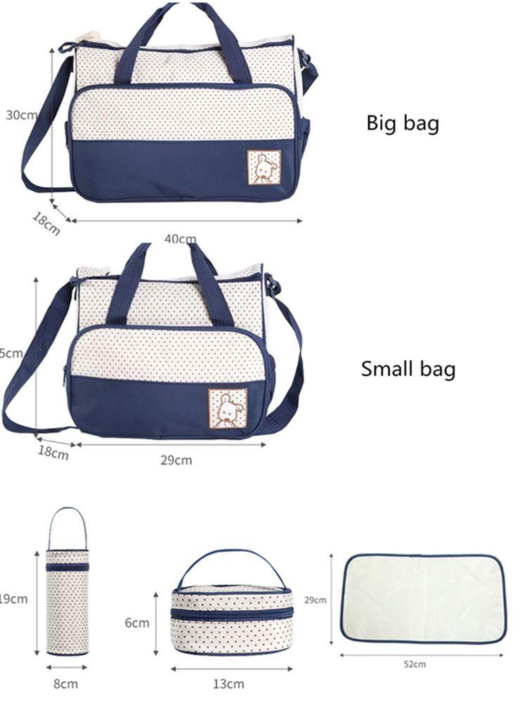 Conjunto de Cinco Bolsas para Mamãe - MEGAGI