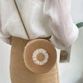 FloralBloom: Bolsa de Ombro Vintage para a Praia - MEGAGI