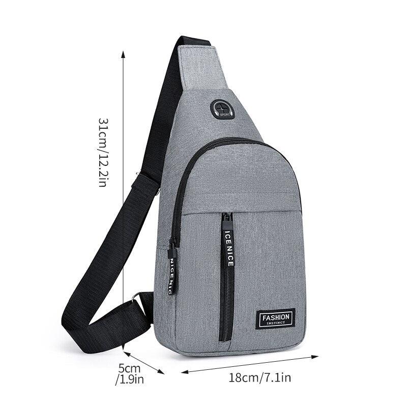 StyleStrap: Bolsa de Tórax Masculina Fashion - MEGAGI