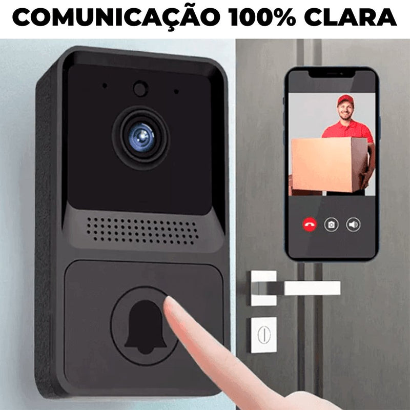 VisioRing - Campainha sem fio com WiFi para exterior - MEGAGI